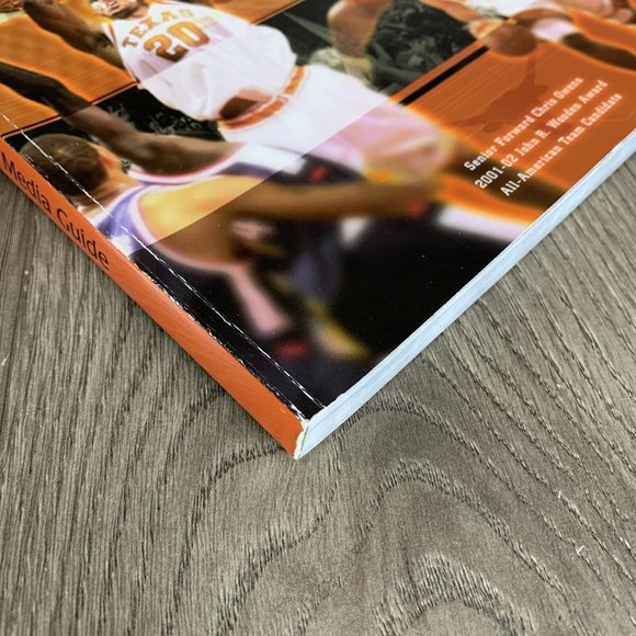 2001-02 Texas Men’s Basketball Media Guide UT University Of Texas Longhorns - Picture 4 of 8